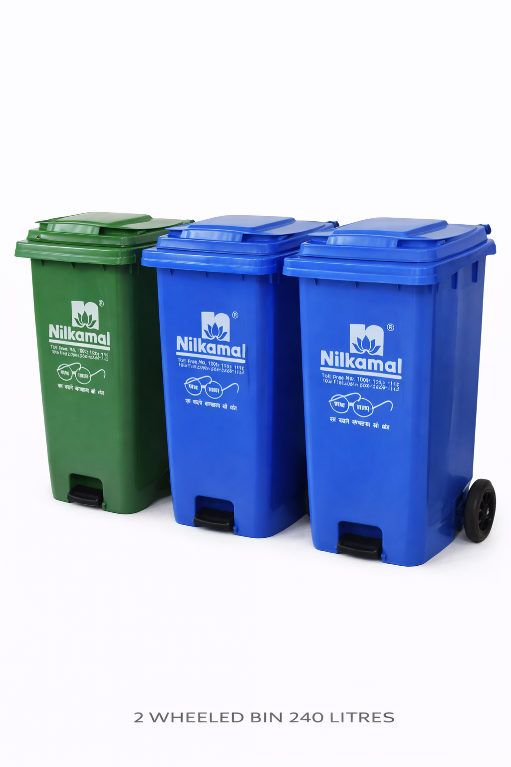 2 Wheeled Bin - 240L